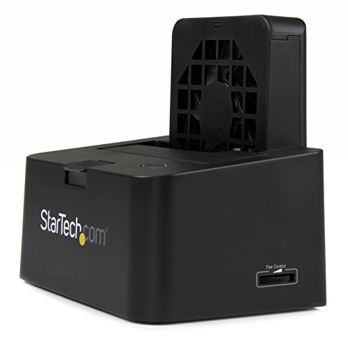USB 3.0/ eSATA Dockingstation für SATA Festplatten – 2,5/3,5″ HDD / SSD Docking Station mit UASP und Lüfter - 4