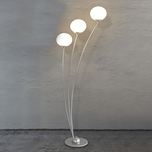 Preisvergleich Produktbild Modernes unbedeutendes Wohnzimmer Schlafzimmer Nacht LED-Augenschutz kreative Persönlichkeit Studie Sofa Vertikal Eisen Stehlampe (Energieeffizienzklasse A +) ( größe : Drei )