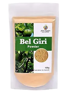 Jioo Organics Baelgiri, Angle Marmelos, Wood Elephant Apple Powder, 100 g