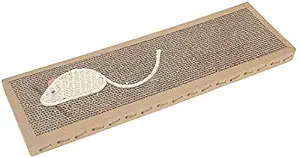 Pet Believe Pet Play Pad Wall Corner Scratching Mat Corrugated Safe Card Scratcher Interactive Toy Cat Scratch Board for Cat Training Pet, Toys
