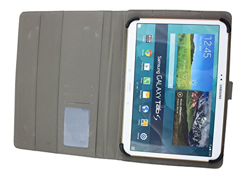 Emartbuy® Denver TIQ-11003 10.6 Zoll Tablet Universalbereich ( 10 – 11 Zoll ) Blau Multi Angle Exekutiv Folio Mappen Kasten Abdeckung mit Kartensteckplätze + Eingabestift - 4