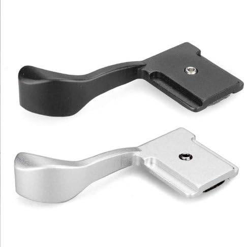 DSLRKIT Thumbs Up Grip set for Panasonic Leica SAMSUNG Fujifilm Olumpus (Silver+Black)