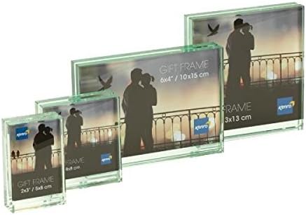 Solitaire Series Glass Block Frame 8x6" Landscape