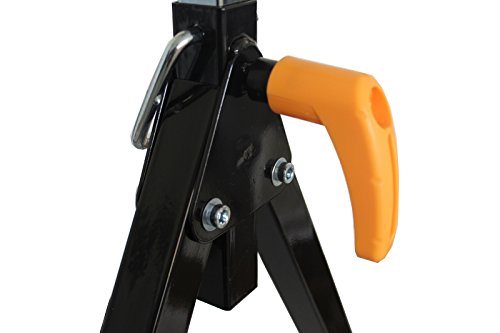 Werkbank höhenverstellbar Rollenbock Klappbock V-Rollen klappbar 200 kg Werktisch 4 in 1 - 9