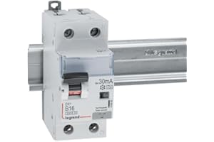 LEGRAND, DX3 przełącznik FI/LS charakterystyka B, 16A, 1P+N, 6 kA, 30 mA, typ A, 230 V AC, 2 jednostki podziału, 410965