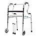Produktbild ANIUXIAOGE Multifunktions Faltbar Alte Leute Rollator Mit Sitz Rolle Aluminiumlegierung WC-Rahmen Deaktiviert Bad Einstellbar WC-Griff Sitzerhöhung Krücke