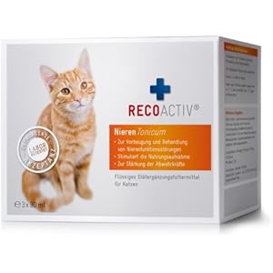 [Gesponsert]RECOACTIV® Nieren Tonicum für Katzen - Kurpackung 3x90 ml
