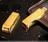 Goldbarren Goldbar USB Memory Stick 4GB 4 GB 2.0 Flash Drive NEU