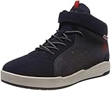 Weicher Gehcomfort s.Oliver Jungen 5-5-45120-21 Hohe Sneaker, Blau (Navy 805), 35 EU