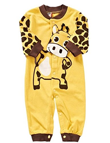 Cute Newborn Girls Boys Cartoon Clothes Baby Outfit Infant Romper Clothes