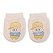 Hengsong Cute Animal Infant Scratch Mittens Newborn Warmer Gloves Soft Finger Protector (Yellow)