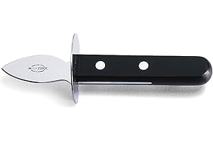 F. DICK Austernbrecher (Klingenlänge 6 cm, Griff aus hygienischem Kunststoff, inkl. Schutzplatte – schützt vor Verletzungen) 91096000