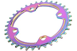 VGEBY Bike Chainring 104BCD with Positive and Negative Teeth Suitable for Mountain Bikes
