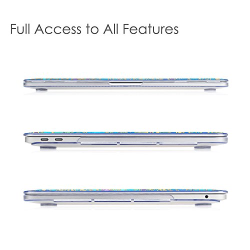 Fintie MacBook Pro 13 H  lle 2017   2016 - Ultrad  nne Plastik Hartschale Schutzh  lle Snap Case f  r NEUESTE 13-zoll MacBook Pro 13   2017   2016 Fre