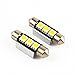 Produktbild 2 x 39mm LED 3 SMD * 24V * C5W SMD Für LKW 24V XENON WEISS CANBUS