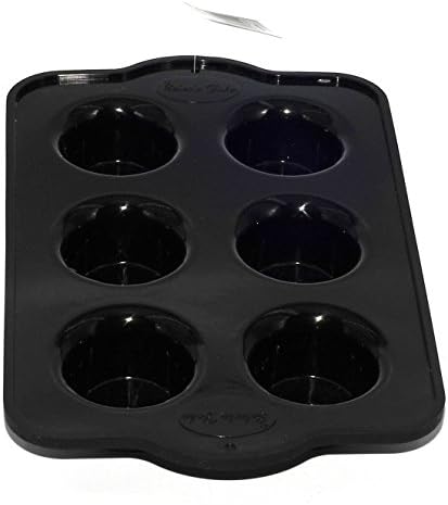 Selecto Bake - Silicone Cupcake Mould Tray Non -Stick (Black)