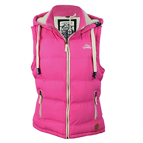 Womens BodyWarmers & Gilets by Tokyo Laundry 'Susanne' (Raspberry Rose) 8