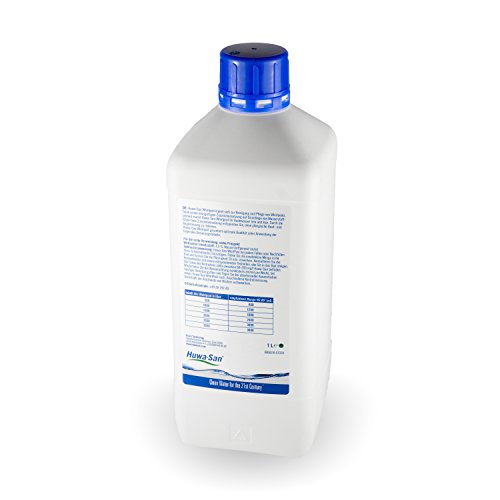 Huwa-San WhirlPOOL chlorfreie Wasserpflege und Desinfektionsmittel mit stabilisiertem Aktivsauerstoff (6 x 1L für 9m²) + Gratisflasche Huwa-San Travel - 2