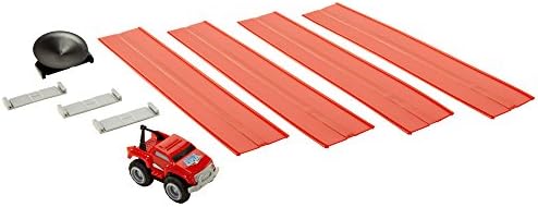 Max Mini Haulers Tow-N-Track Set (Red)