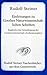 Einleitungen zu Goethes Naturwissenschaftlichen Schriften: Zugleich eine Grundlegung der Geisteswissenschaft (Anthroposophie) by Rudolf Steiner