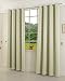Produktbild Verdunklungsgardine blickdicht, 2 Stück 245x140 (HxB), Beige Ösen Thermo Vorhang Gardine Verdunklungsvorhang Blackout, 206000
