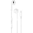 DUDAO X14+ Premium Lightning in ear Headset New Tuning Hole Earplug Design Stereo 14mm Noise Canceling Headset with Built-in Mic & Vol Control (White)