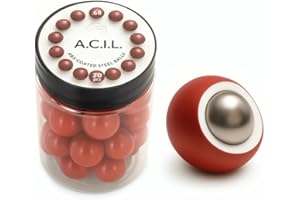 A.C.I.L. Projectiles en Acier revêtus ABS – Calibre .68 – Lot de 20 Billes Techniques réutilisables
