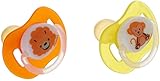 Mebby Latex Unisex Anatomical Soother (12 Months and Above, 2 Pieces)