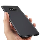 Coque Galaxy Note 8, Vitutech Housse Galaxy Note 8 Case Noir Très Mince Flexible Résistant aux rayures Coque Silicone Samsung Galaxy Note8 TPU Bumper Coque - Noir