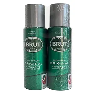 Brut Original Deodorant Spray for Men - 200ml Pack of 2