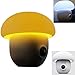 Produktbild Intelligent LED Pilz Nachtlicht für Kinder, USB Angetriebene Nachttisch Lampe, Weiches Licht Schlummerleuchte für Babys, Intelligente Wecker Farbänderung Pilz Nachtlicht, Menschliche Induktions Schlaf
