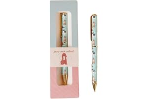 P DOT WOLF Cute Creations Spaniel Dog Pen in Gift Box - Premium Black Writing Pen with Adorable Spaniel Design, Gold Accents | Perfect for Dog Lovers, Gifts, Gifts for Her and Him