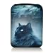 Produktbild Luxburg® Design Tasche Hülle Sleeve für Kindle Paperwhite, Kindle Voyage 6 Zoll / Vision 3 HD / Vision2 / Vision 1 / Shine 2 HD, Sony PRS-T3, Pocketbook Touch Lux 3, Motiv: Katze und Felsen