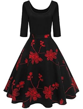 Damen Elegant Audrey Hepburn Kle