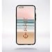 Produktbild Unbekannt Générique Schutzhülle für iPhone 6S, Motiv „Strand-Il 55“, Schwarz