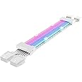 Pinafresa PC Case PSU Extension ARGB Cable ATX 2X8PIN PCI-E GPU Neon ...