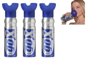 OXYBIOS GOX Sauerstoffdosen, 6 l, 3 Stück – Dosen mit reinem Sauerstoff, atmungsaktiv – Marke GOX