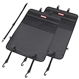 ❤ ZUVERLÄSSIGER SCHUTZ FÜR IHRE AUTOSITZE - Mit unserem Rückenlehnenschoner schützen Sie Ihre Vordersitze effektiv vor Verschmutzung und Beschädigungen durch schmutzige Kinderschuhe