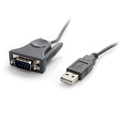 StarTech.com USB 2.0 auf Seriell RS232 / DB9 / DB25 Adapterkabel – St/St – USB zu Seriell Adapter/ Konverter Kabel - 2