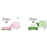 Dove Beauty Cream Bar Solid Beauty Soap Moisturizing Effective, 90 g(1) Dove Beauty Cream Bar Solid Beauty Soap Fresh Touc