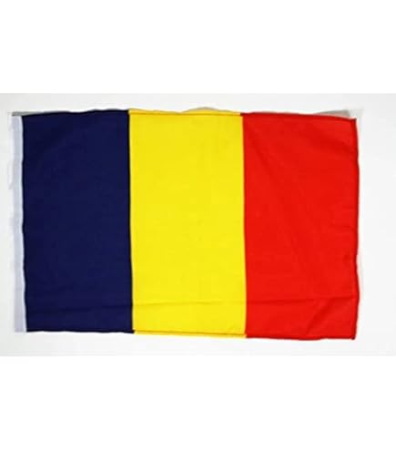 Bandiera Per Auto Romania 45x30 Cm - Poliestere, Con Ganci Per Finestrino, Bordi Rinforzati - Foto 4