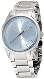 Calvin Klein Herren Analog Quarz Uhr mit Edelstahl Armband K5A3114X