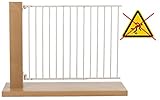 Impag Treppenschutzgitter Türschutzgitter verstellbar 70 - 108 cm Polar Weiß, Höhe 70 cm Save´n Go