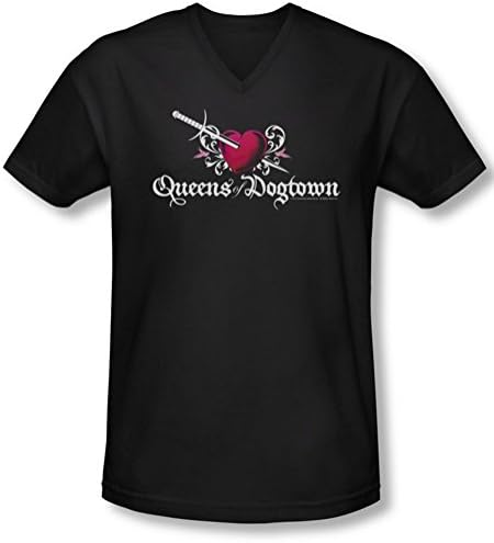 Californication - Mens Queens Of Dogtown V-Neck T-Shirt, XX-Large, Black
