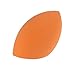 Foxpic Beauty Flawless Makeup Blender Foundation Comestic Sponge Powder Puff Egg Shape Orange