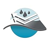 Spannbetttuch mit wasserdichter Sperrschicht – erhältlich in 7 Größen – schützt vor Nässe und Verunreinigungen – mit weicher Flanell-Oberseite aus reiner Baumwolle, 70 x 140 cm - 7