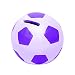 Produktbild Spardose Fussball in lila weiss, ca. 10 x 10 x 10 cm