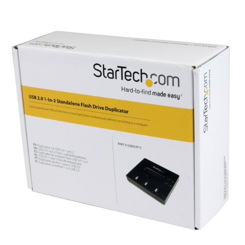StarTech.Com USBDUP12 1:2 Standalone USB 2.0 Stick Duplizierer/Eraser - 5