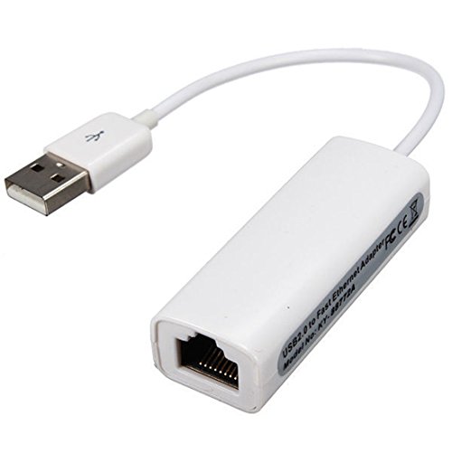 TOOGOO(R) USB 2.0 auf RJ45 LAN Ethernet Netzwerkadapter fuer Apple Mac MacBook Air Laptop PC - 3