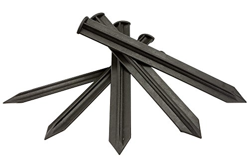 RKN 10x KUNSTSTOFFNÄGEL FÜR RASENKANTE 25 x 3 cm geoBORDER NAGEL ERDNAGEL Land-Grid Rasenkanten